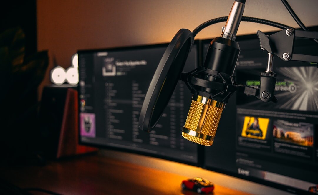 podcast recording